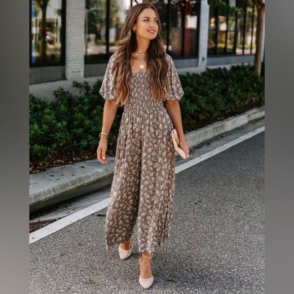 By Together Pants - BY TOGETHER THROUGH THE GARDEN BOHO JUMPER